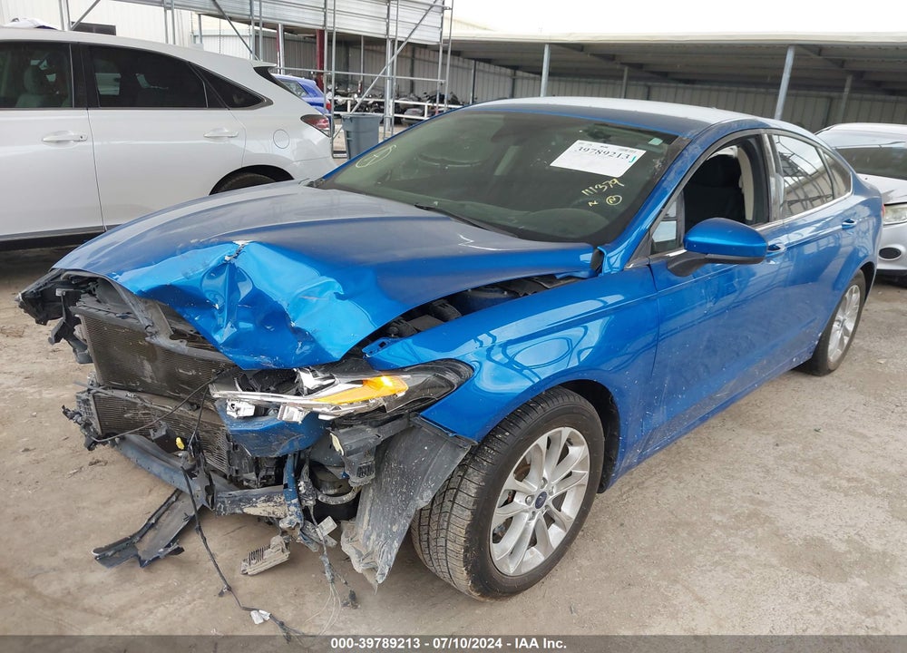 2019 FORD FUSION SE VIN: 3FA6P0HD0KR276376