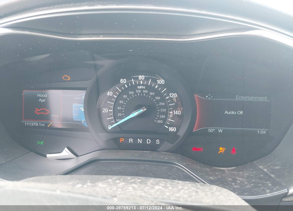 2019 FORD FUSION SE VIN: 3FA6P0HD0KR276376