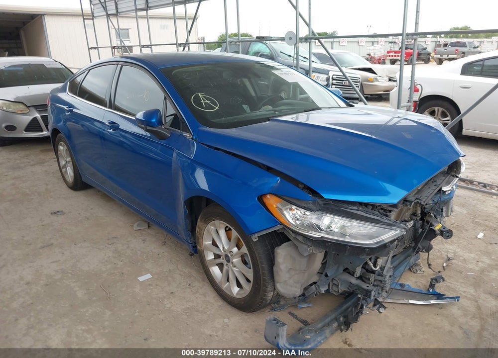 2019 FORD FUSION SE VIN: 3FA6P0HD0KR276376