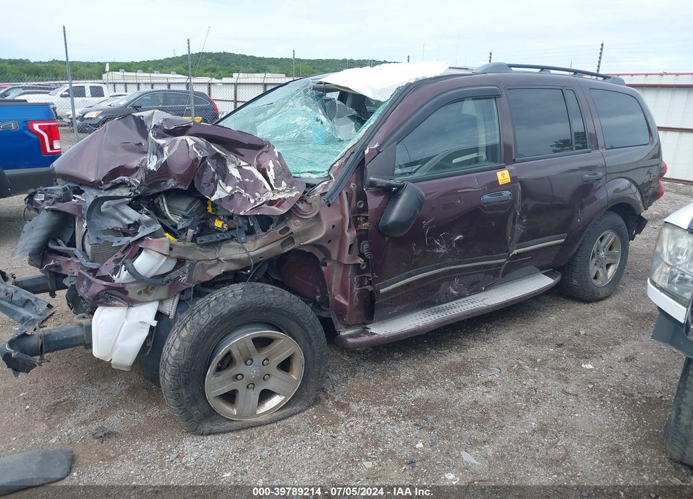 2004 DODGE DURANGO LIMITED VIN: 1D4HB58D04F215319