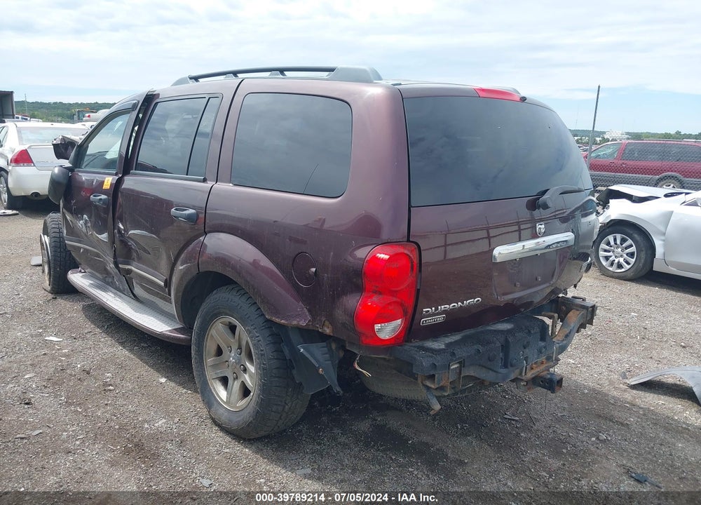 2004 DODGE DURANGO LIMITED VIN: 1D4HB58D04F215319