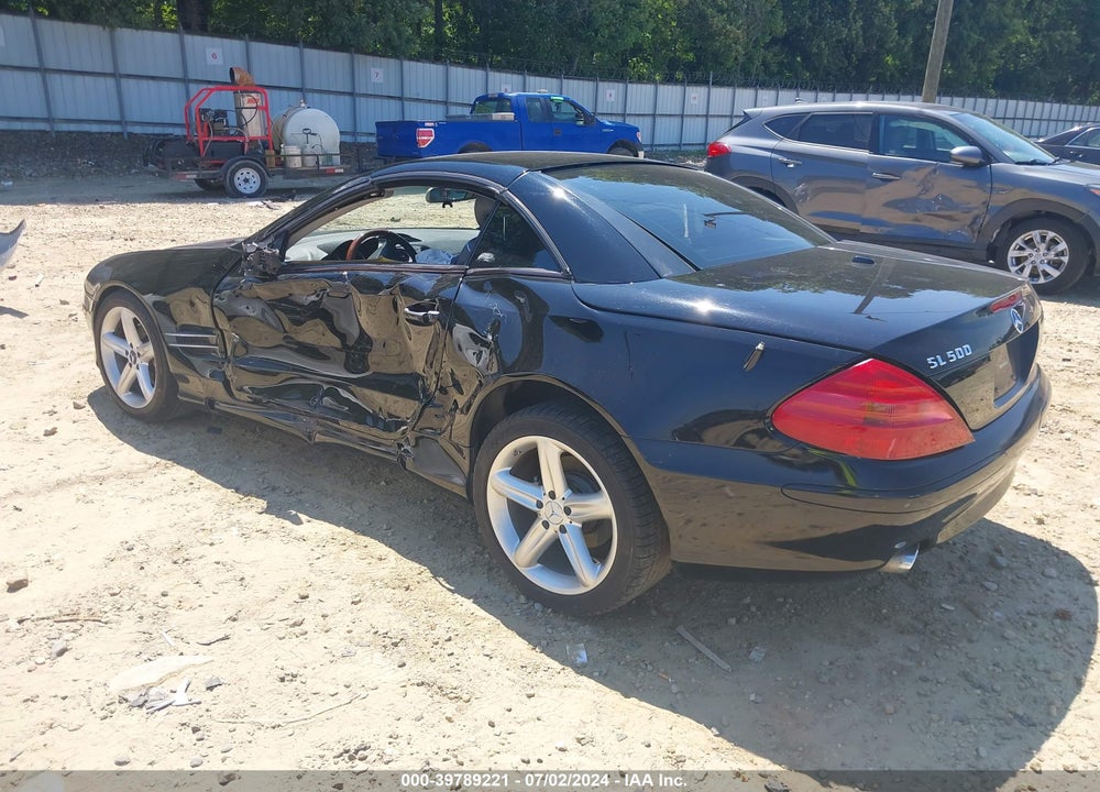 2006 MERCEDES-BENZ SL 500 VIN: WDBSK75F26F108312