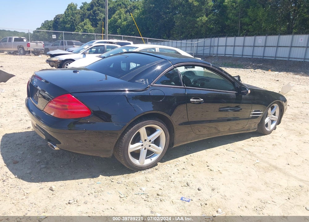 2006 MERCEDES-BENZ SL 500 VIN: WDBSK75F26F108312