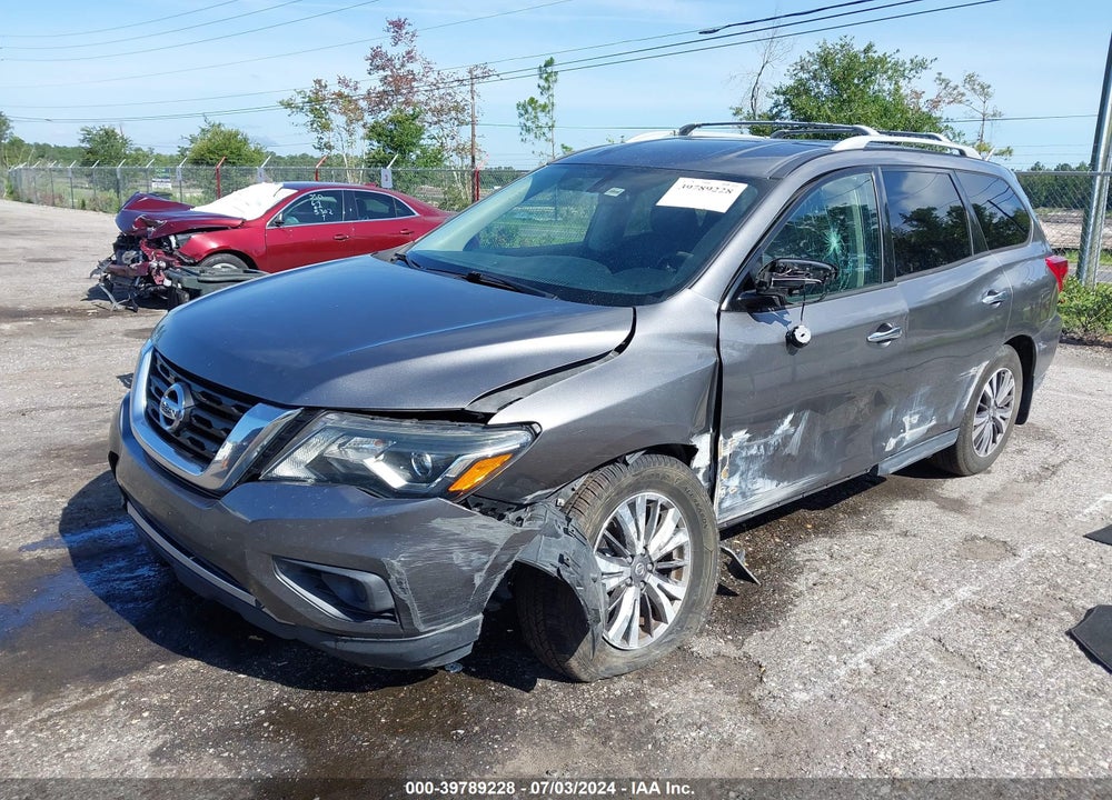 2018 NISSAN PATHFINDER S VIN: 5N1DR2MN2JC662926