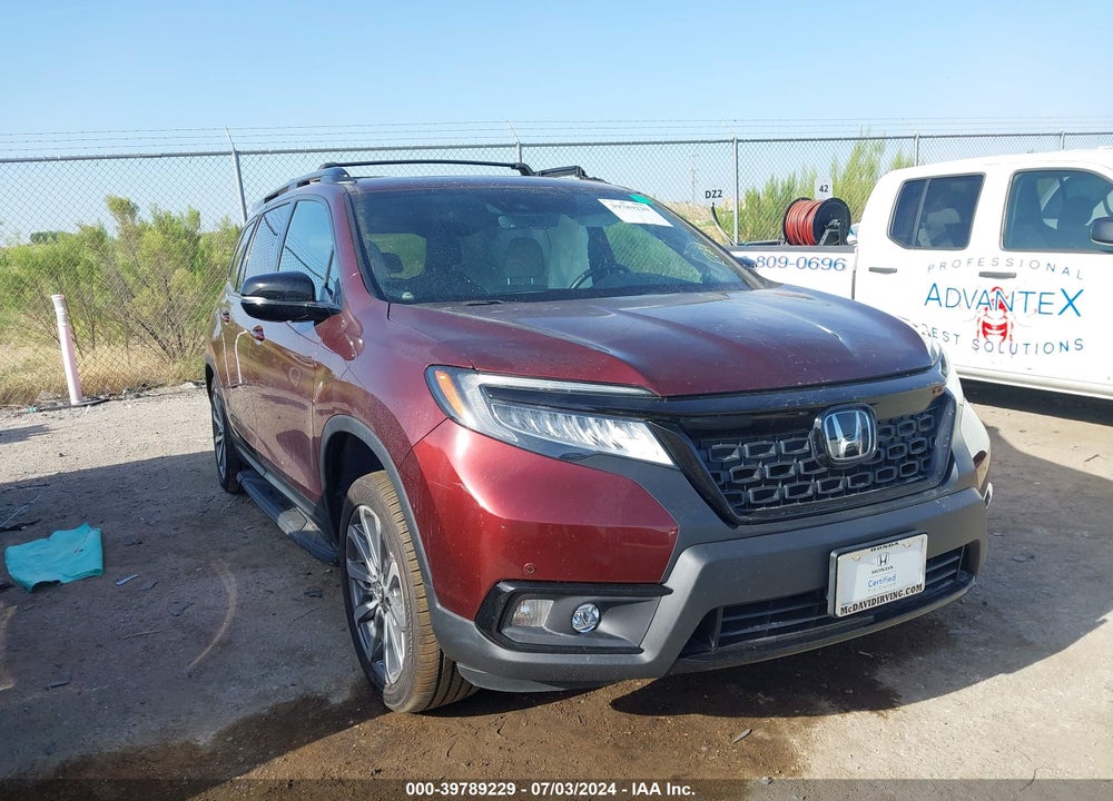2021 HONDA PASSPORT AWD ELITE VIN: 5FNYF8H08MB035090