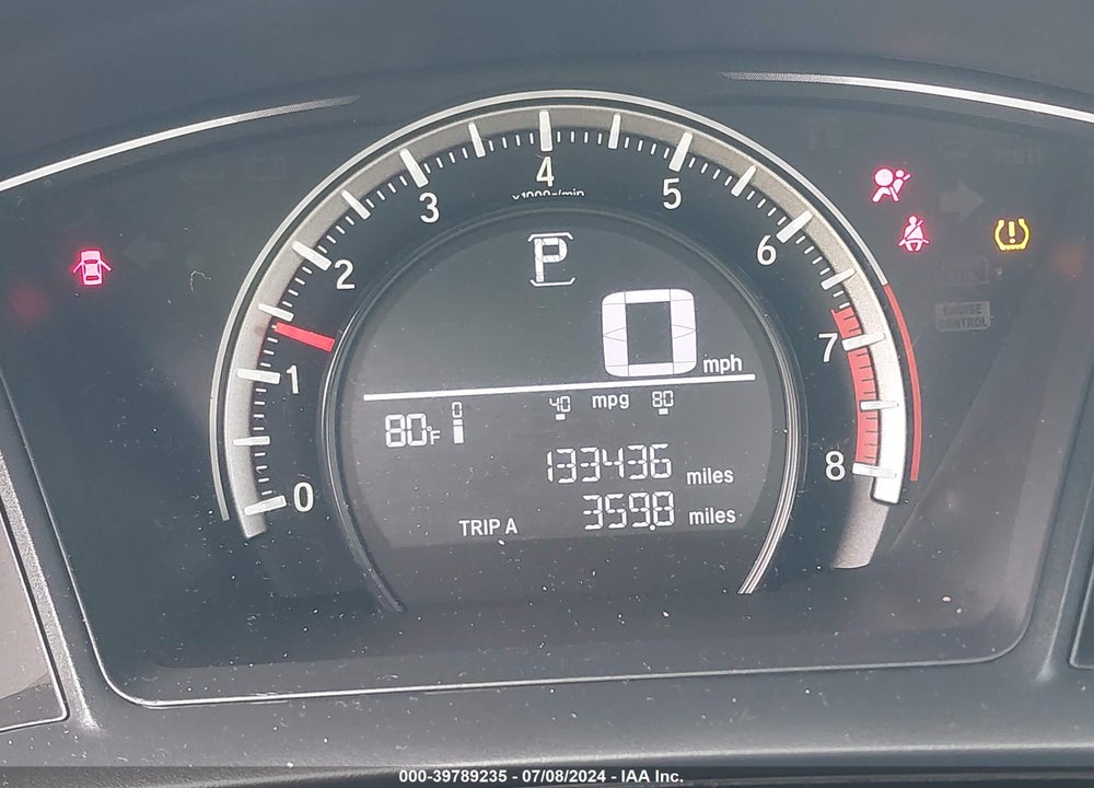2016 HONDA CIVIC LX VIN: 19XFC2F53GE224249