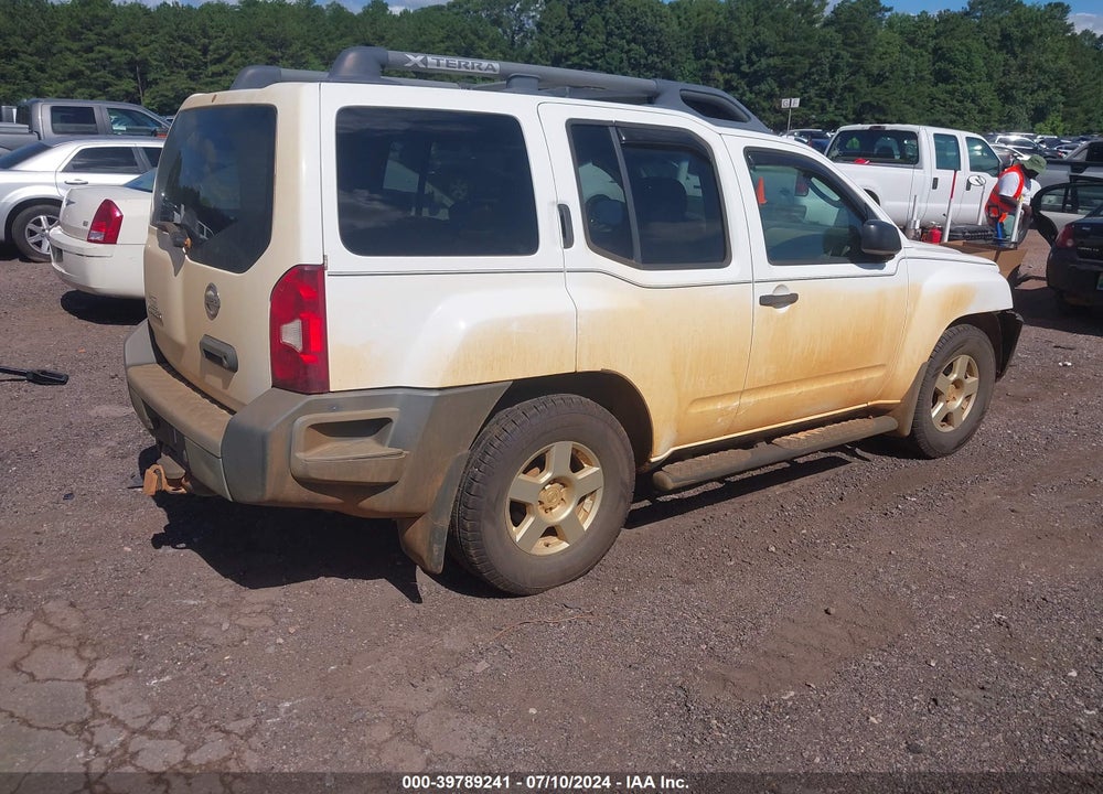 2008 NISSAN XTERRA S VIN: 5N1AN08U08C532528