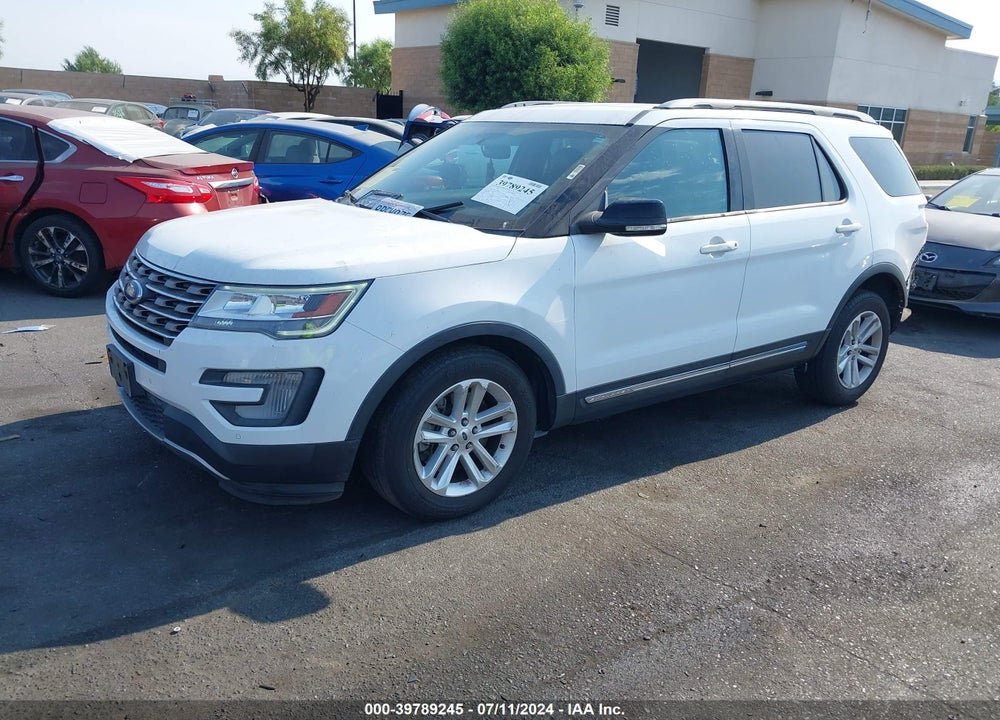 2017 FORD EXPLORER XLT VIN: 1FM5K7D80HGE41957
