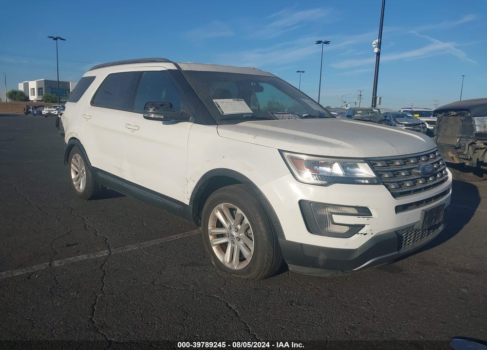 2017 FORD EXPLORER XLT VIN: 1FM5K7D80HGE41957