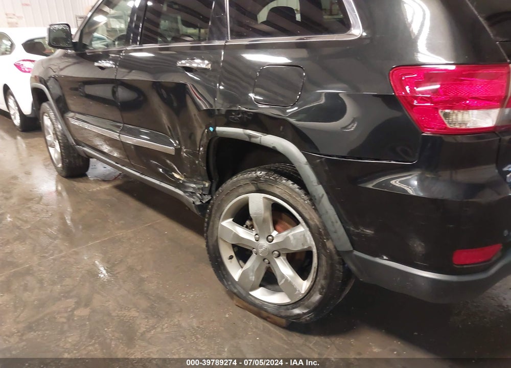 2012 CHEROKEE JEEP GRAND  OVERLAND VIN: 1C4RJFCG7CC132112