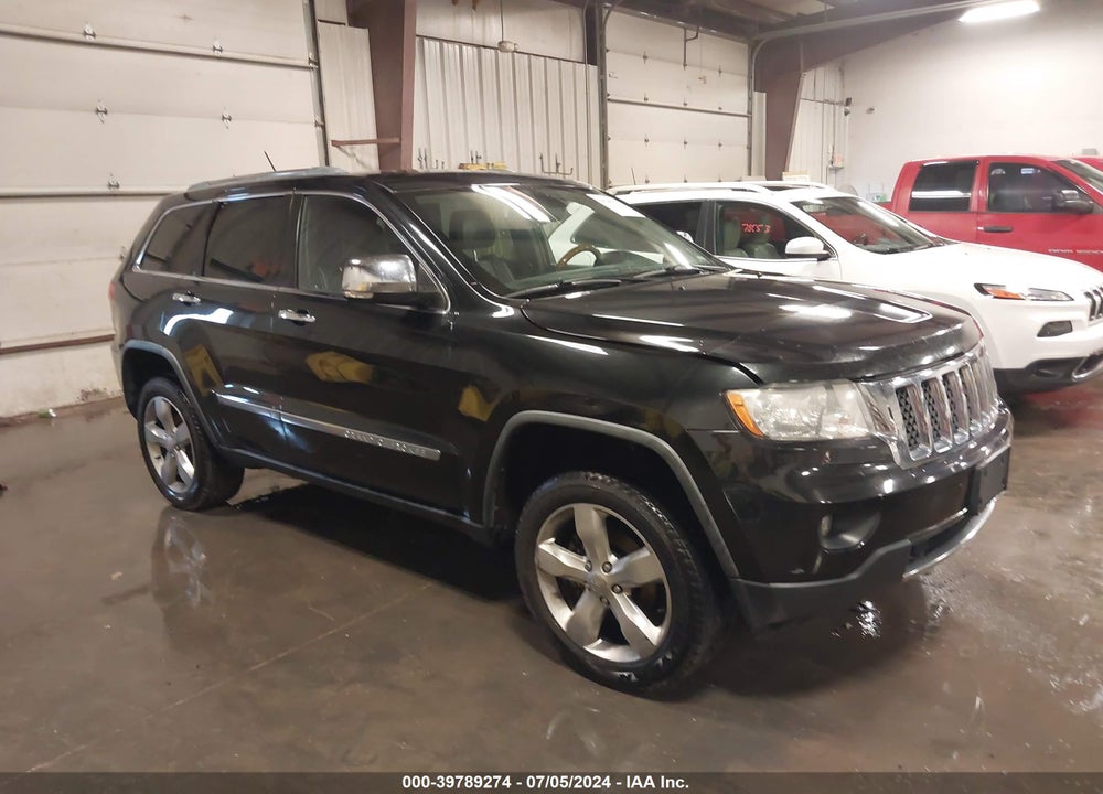 2012 CHEROKEE JEEP GRAND  OVERLAND VIN: 1C4RJFCG7CC132112