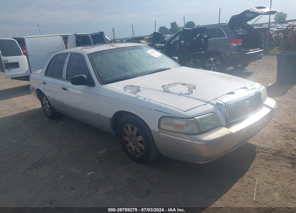 2007 MERCURY GRAND MARQUIS LS VIN: 2MHHM75V27X616266
