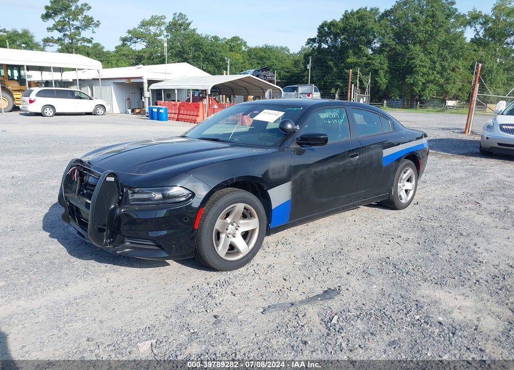 2021 DODGE CHARGER POLICE RWD VIN: 2C3CDXAT5MH678283