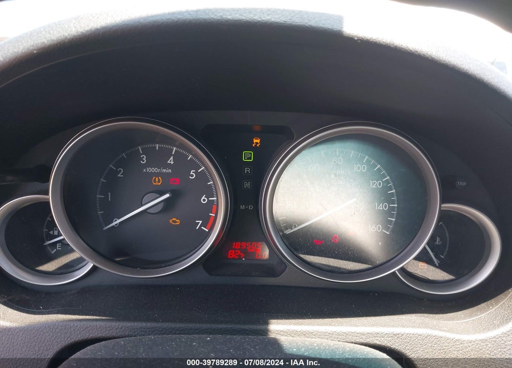 2011 MAZDA 6 I SPORT VIN: 1YVHZ8BH2B5M11457
