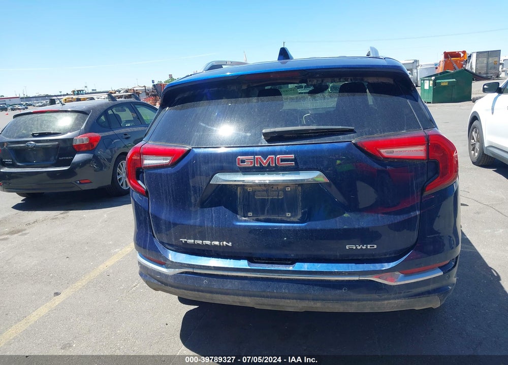 2022 GMC TERRAIN AWD DENALI VIN: 3GKALXEV9NL292593