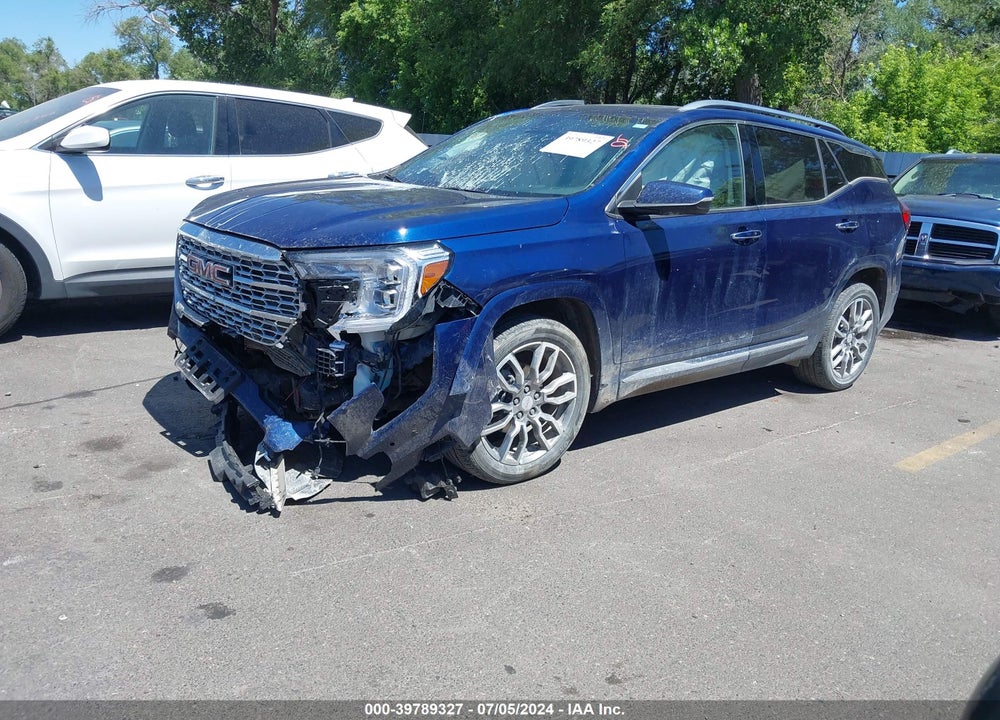 2022 GMC TERRAIN AWD DENALI VIN: 3GKALXEV9NL292593
