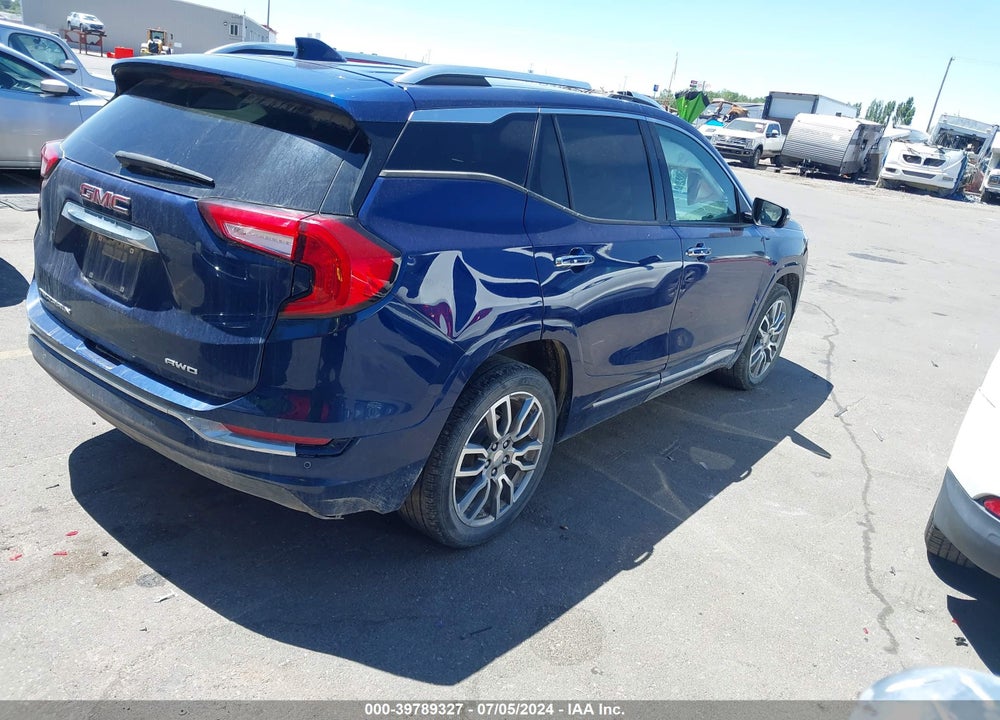 2022 GMC TERRAIN AWD DENALI VIN: 3GKALXEV9NL292593