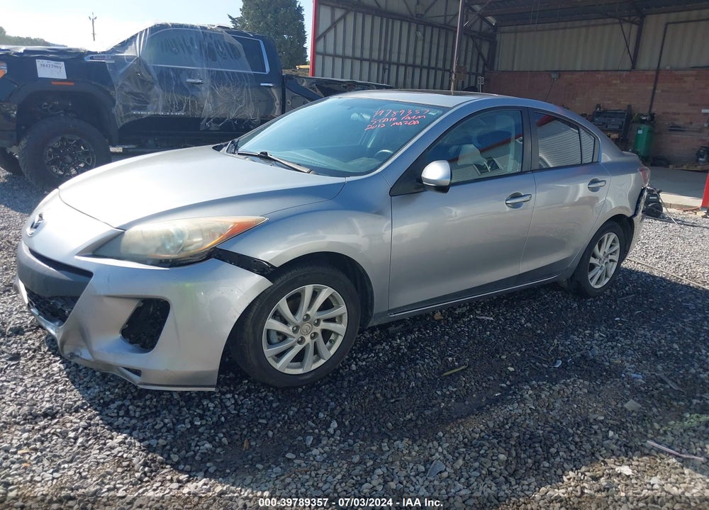 2012 MAZDA 3 I GRAND TOURING VIN: JM1BL1W75C1677862