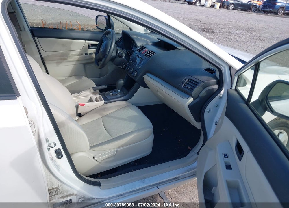 2012 SUBARU IMPREZA 2.0I VIN: JF1GPAA64CH242255