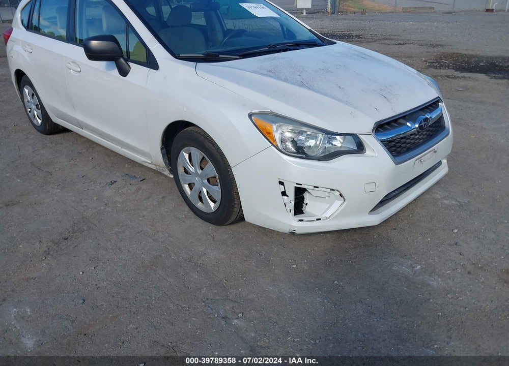 2012 SUBARU IMPREZA 2.0I VIN: JF1GPAA64CH242255