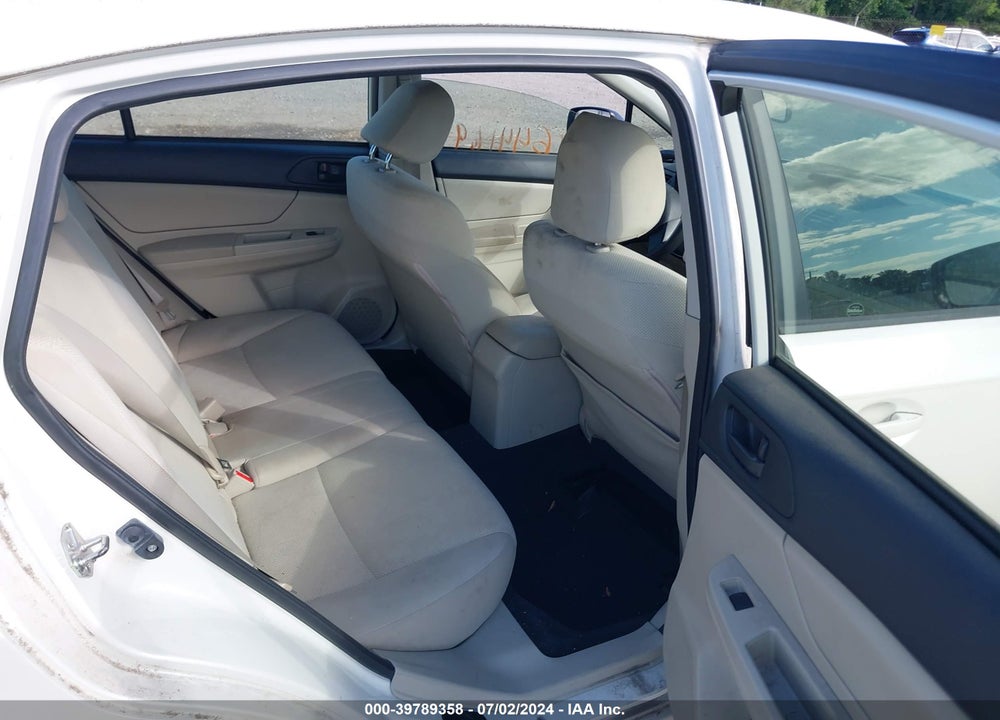 2012 SUBARU IMPREZA 2.0I VIN: JF1GPAA64CH242255