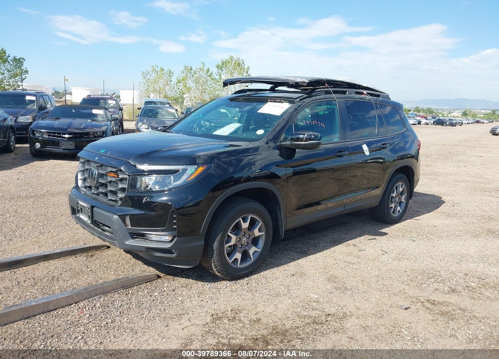2022 HONDA PASSPORT AWD TRAILSPORT VIN: 5FNYF8H69NB014898