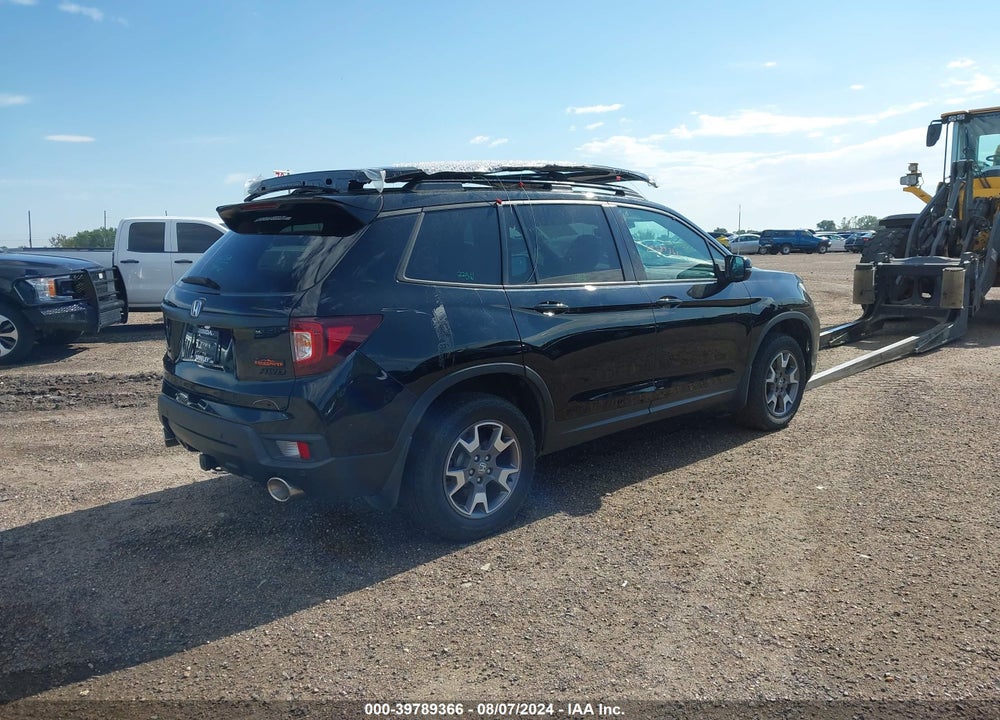 2022 HONDA PASSPORT AWD TRAILSPORT VIN: 5FNYF8H69NB014898