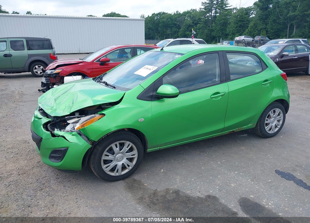 2011 MAZDA 2 SPORT VIN: JM1DE1HZ8B0110373