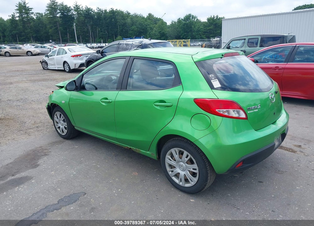 2011 MAZDA 2 SPORT VIN: JM1DE1HZ8B0110373