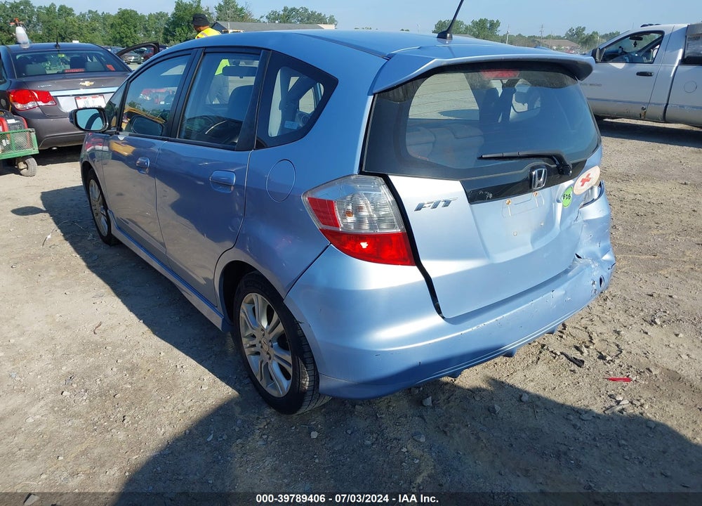 2009 HONDA FIT SPORT VIN: JHMGE88429S031143