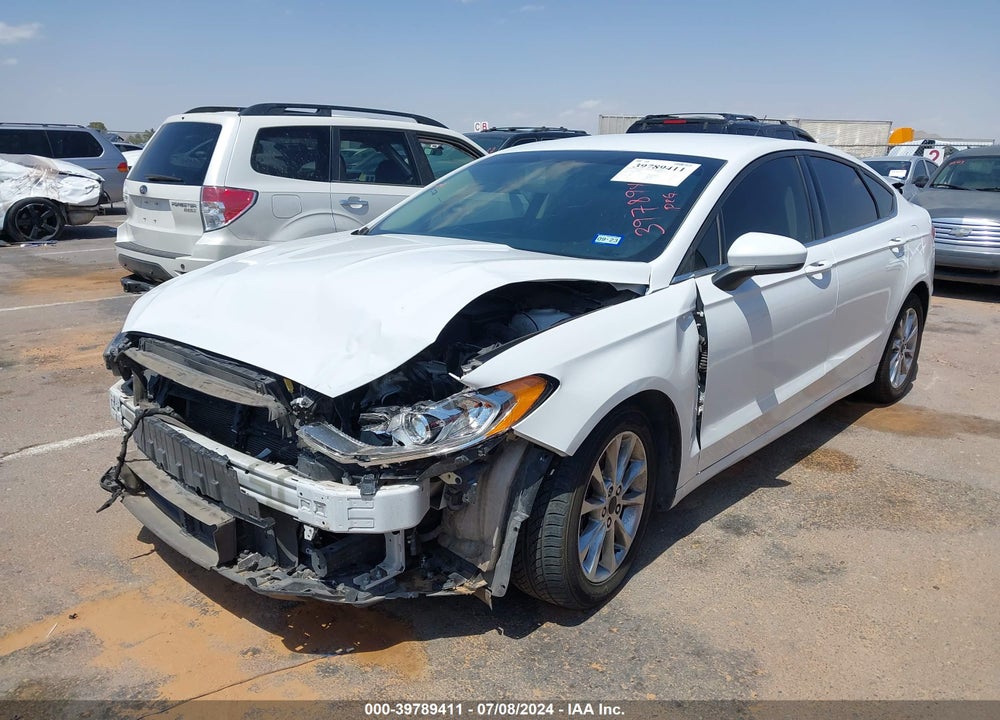 2017 FORD FUSION SE VIN: 3FA6P0H77HR230773