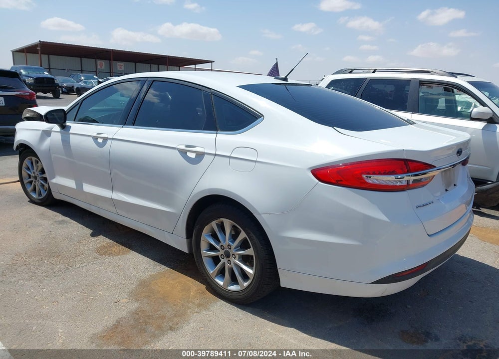 2017 FORD FUSION SE VIN: 3FA6P0H77HR230773