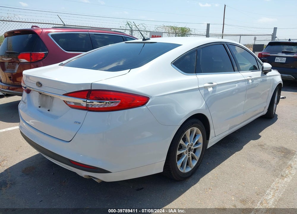 2017 FORD FUSION SE VIN: 3FA6P0H77HR230773