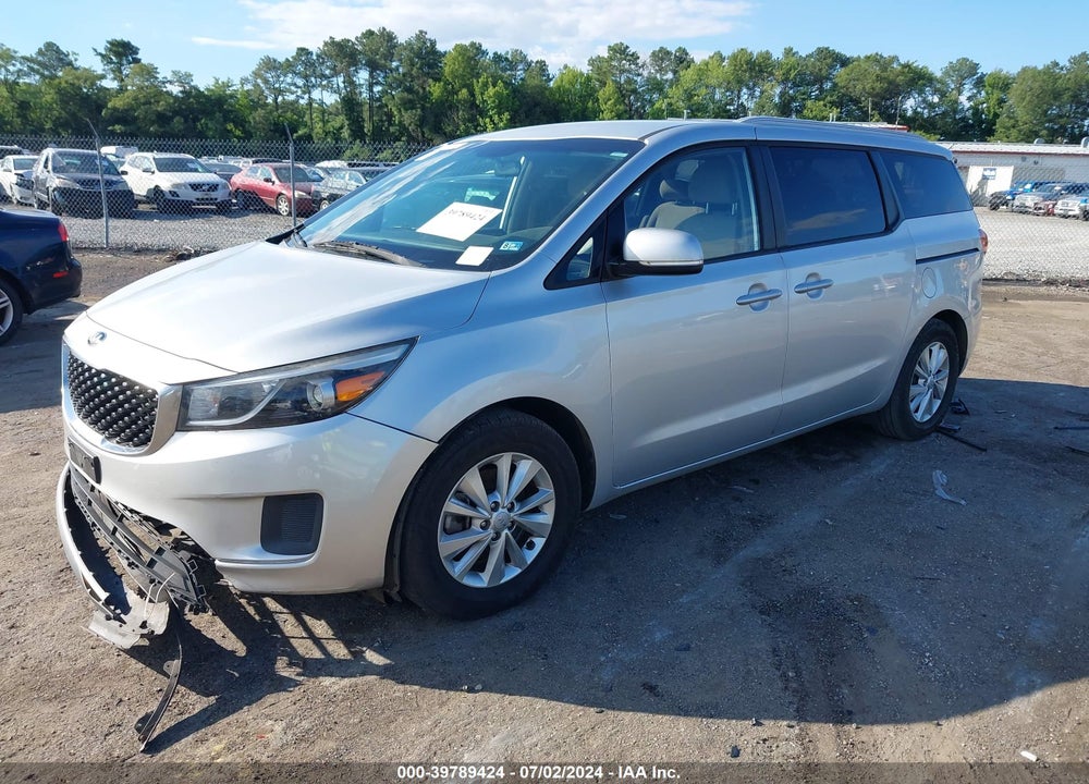 2016 KIA SEDONA LX VIN: KNDMB5C11G6144435