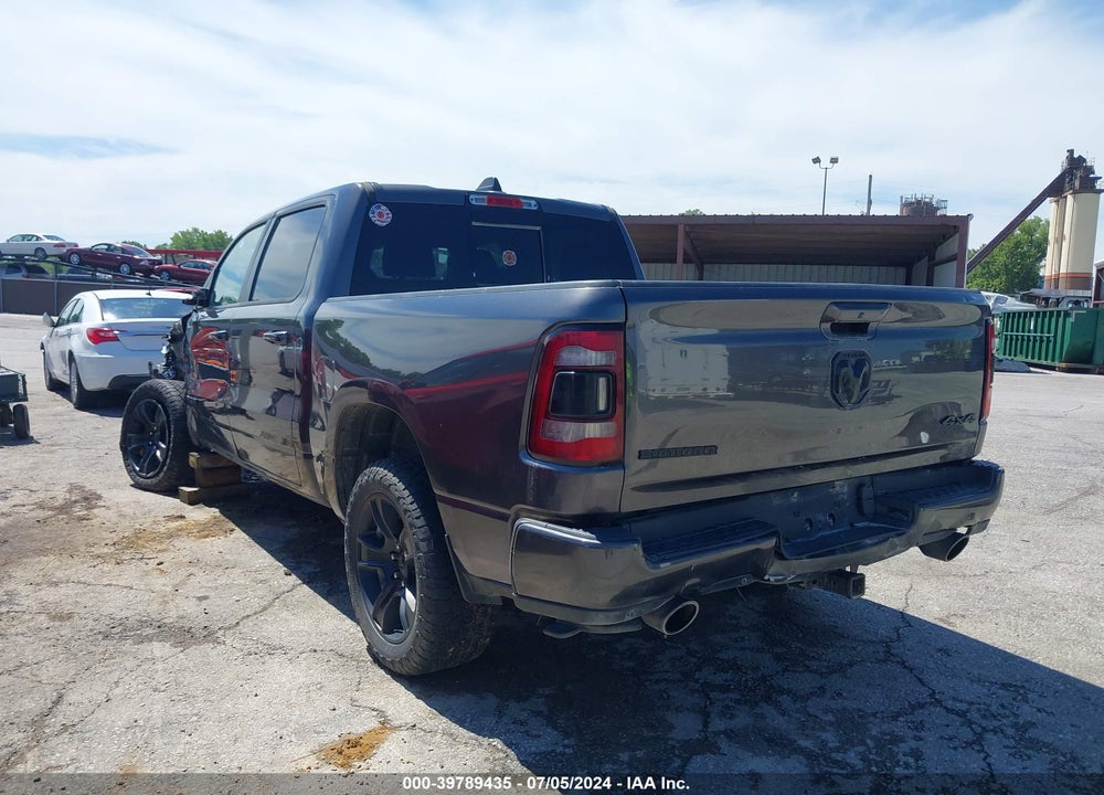 2020 RAM 1500 BIG HORN 4X4 5'7 BOX VIN: 1C6SRFFTXLN104898