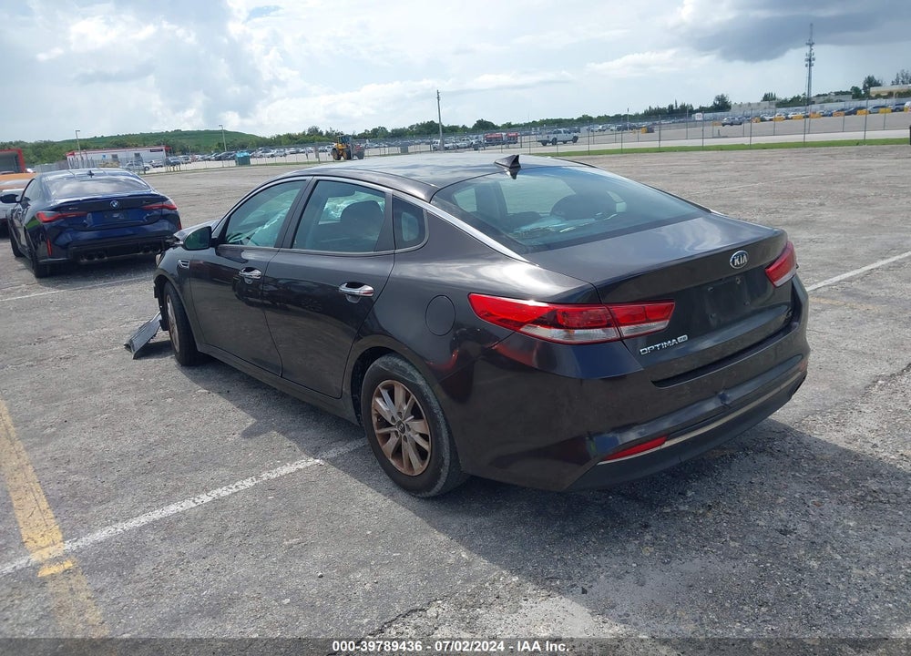 2018 KIA OPTIMA LX VIN: KNAGT4L30J5234644