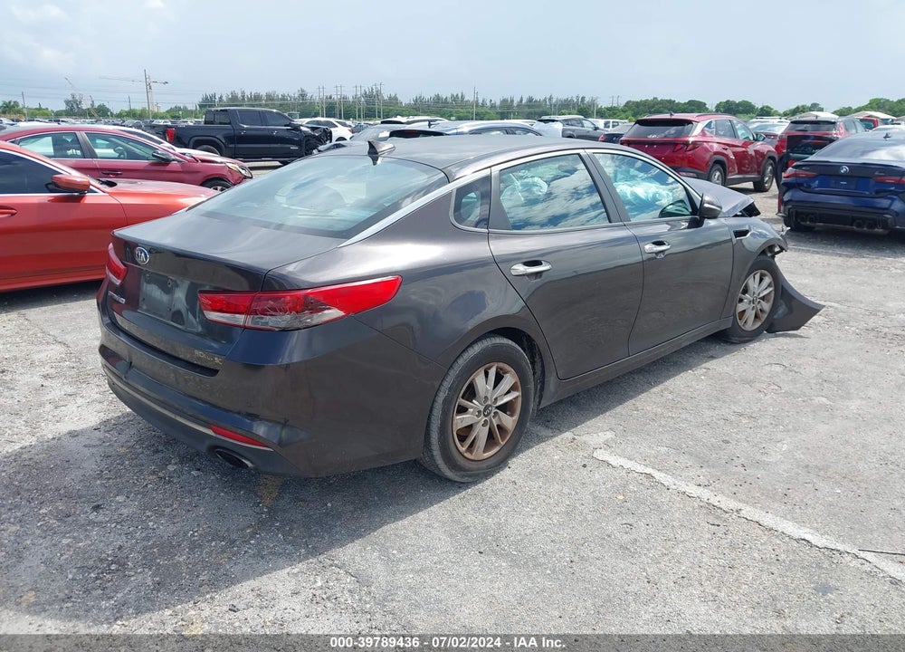2018 KIA OPTIMA LX VIN: KNAGT4L30J5234644