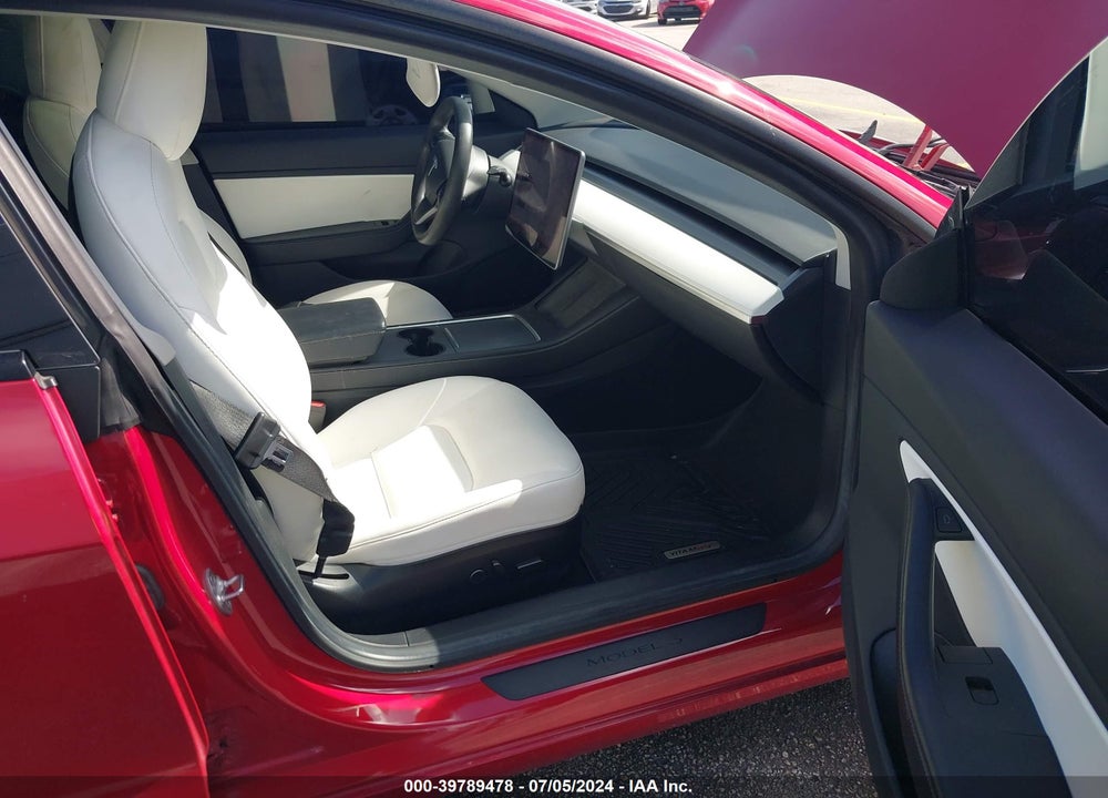 2021 TESLA MODEL 3 STANDARD RANGE PLUS REAR-WHEEL DRIVE VIN: 5YJ3E1EA3MF843428