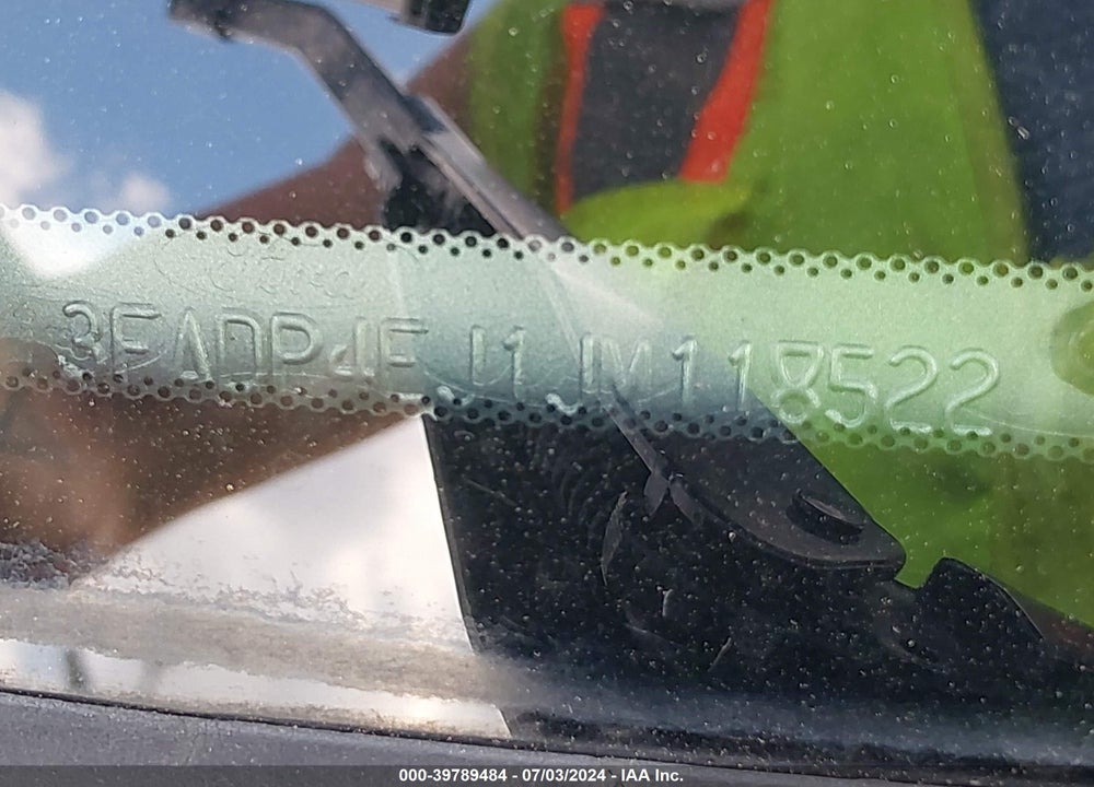 2018 FORD FIESTA SE VIN: 3FADP4EJ1JM118522
