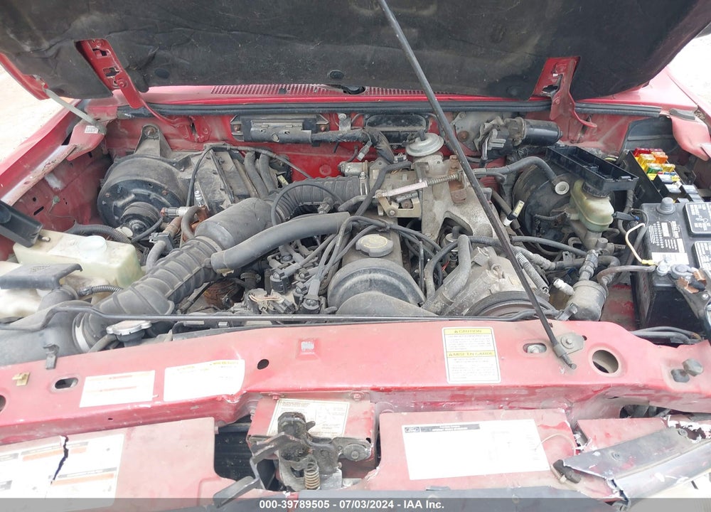 1997 FORD RANGER VIN: 1FTCR10A9VTA31612