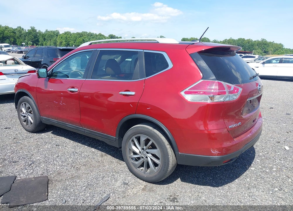 2015 NISSAN ROGUE SL VIN: 5N1AT2MV2FC826686