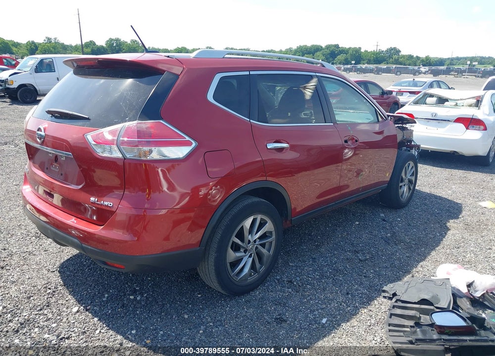 2015 NISSAN ROGUE SL VIN: 5N1AT2MV2FC826686