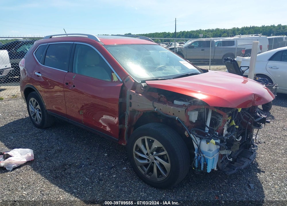 2015 NISSAN ROGUE SL VIN: 5N1AT2MV2FC826686