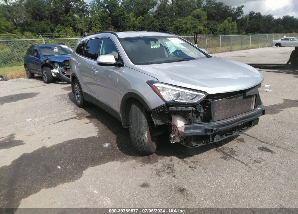 2014 HYUNDAI SANTA FE GLS VIN: KM8SN4HF9EU043323