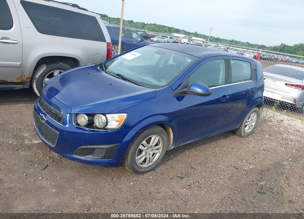 2013 CHEVROLET SONIC LT AUTO VIN: 1G1JC6SB3D4159664