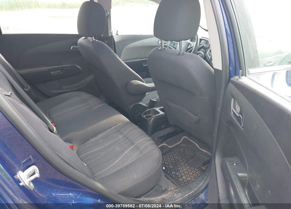 2013 CHEVROLET SONIC LT AUTO VIN: 1G1JC6SB3D4159664