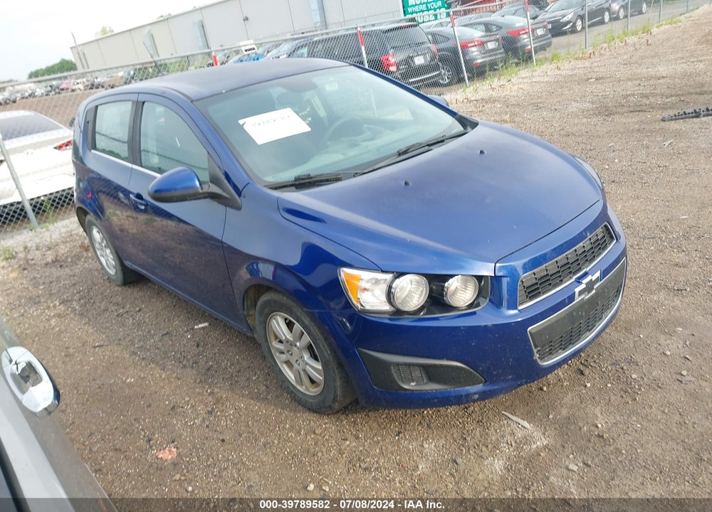 2013 CHEVROLET SONIC LT AUTO VIN: 1G1JC6SB3D4159664