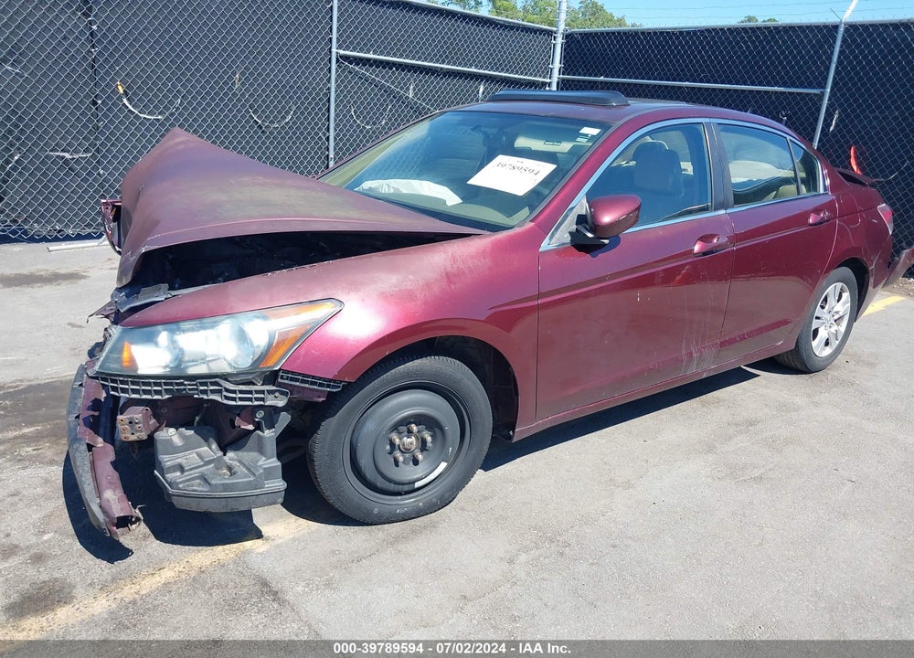 2010 HONDA ACCORD 2.4 LX-P VIN: 1HGCP2F40AA174016