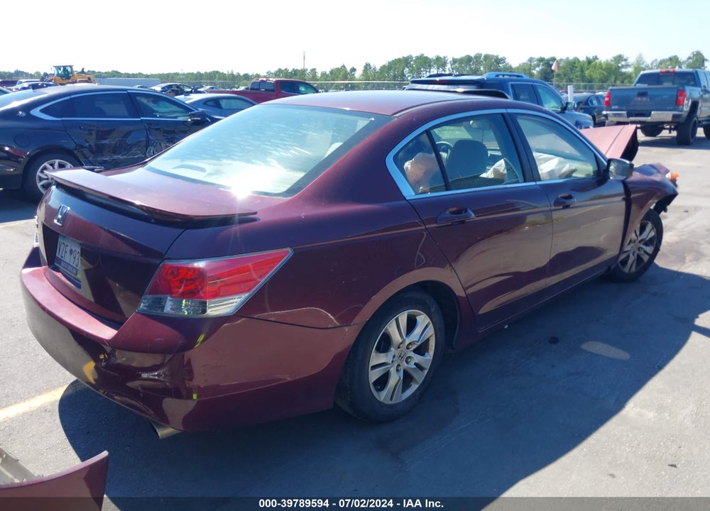 2010 HONDA ACCORD 2.4 LX-P VIN: 1HGCP2F40AA174016