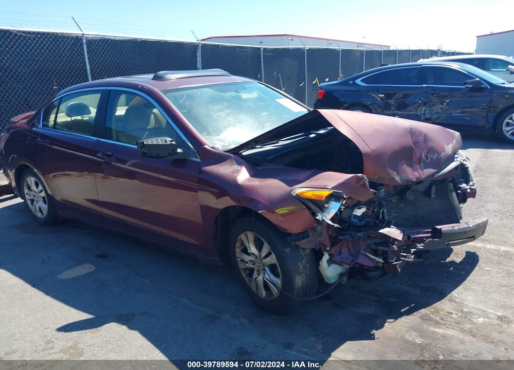 2010 HONDA ACCORD 2.4 LX-P VIN: 1HGCP2F40AA174016